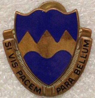 Знак 414-го пехотного полка. 