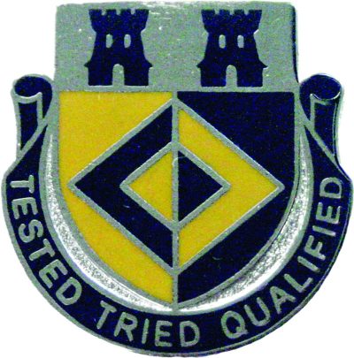 Знак 368-го финансового батальона.