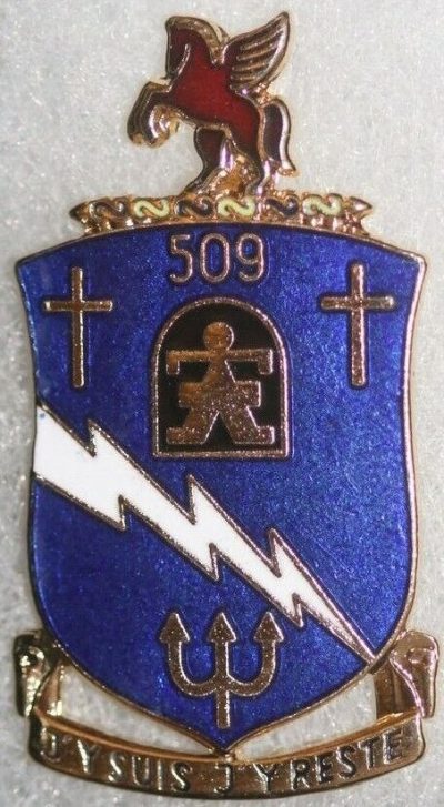 Знак 509-го парашютно-пехотного полка.