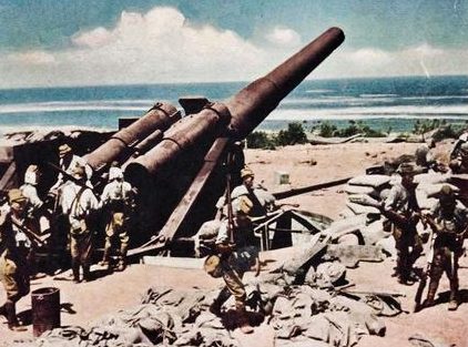 Батарея на Херне. 1942 г.