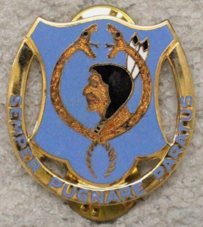 Знак 418-го пехотного полка.