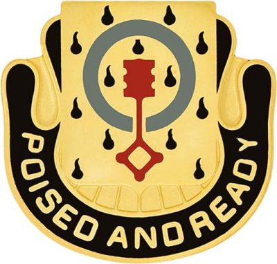 Знак 418-го интендантского батальона.