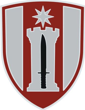 Знаки 372-й инженерной бригады. 