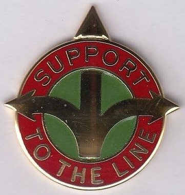 Знак 419-го транспортного батальона.