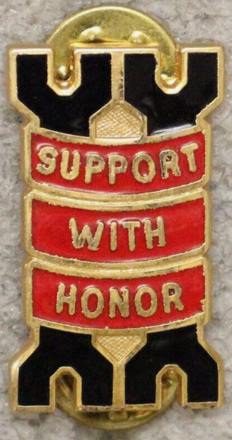 Знак 513-го батальона технического обслуживания.