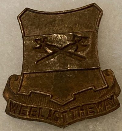 Знак 419-го полка полевой артиллерии.