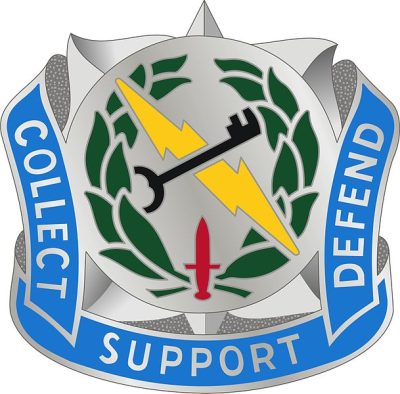 Знак 373-го батальона военной разведки.