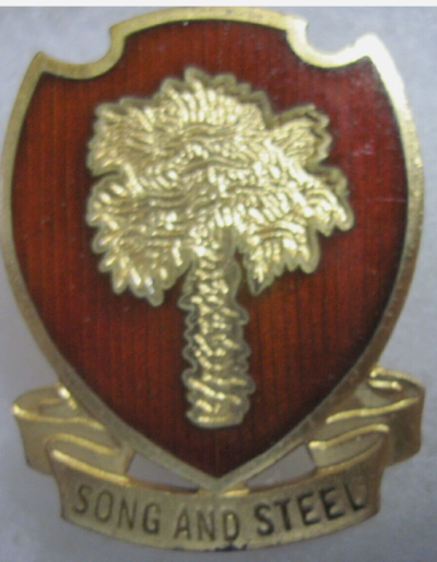 Знак 373-го дивизиона полевой артиллерии.