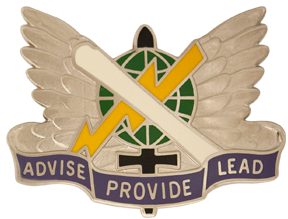 Знак 422-го батальона по гражданским вопросам. 