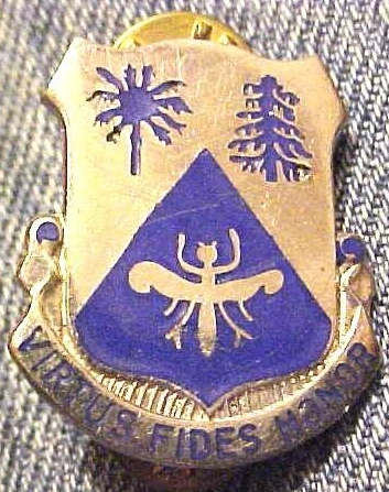 Знак 518-го пехотного батальона.