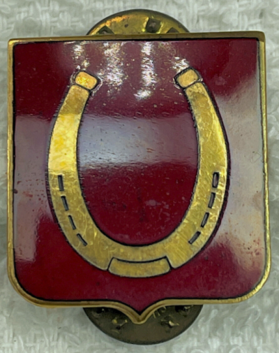 Знак 375-го дивизиона полевой артиллерии.