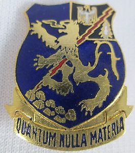 Знак 424-го пехотного полка.