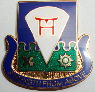 Знак 518-го воздушно-десантного полка.