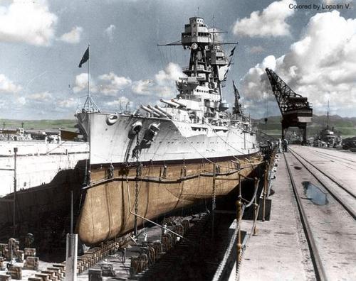 Линкор «Оклахома». 1941 г.
