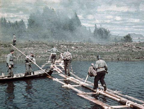 Переправа под Олонецкой Карелией. 1941 г.