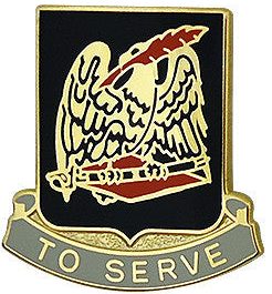 Знак 376-го финансового батальона.