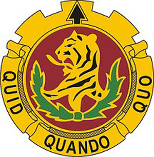 Знак 519-го транспортного батальона.