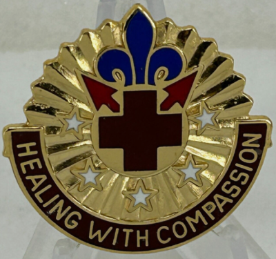 Знак 377-го госпиталя.