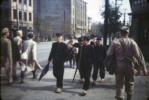 Токио после капитуляции. 1945 г.
