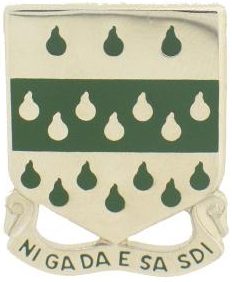 Знак 377-го пехотного полка.