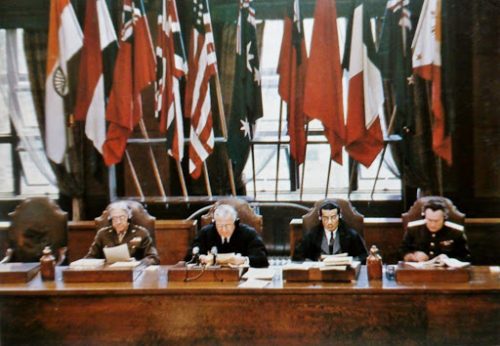 Судьи на Токийском процессе. 1946 г.