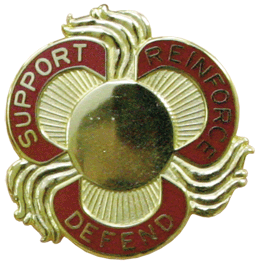 Знак 428-го дивизиона полевой артиллерии.