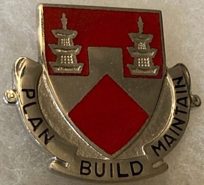 Знак 429-го инженерного батальона.