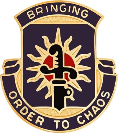 Знак 432-го батальона по гражданским делам.