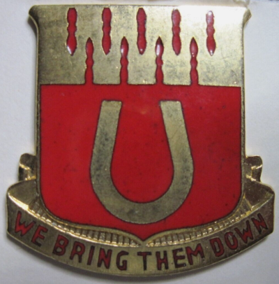 Знак 433-го зенитно-артиллерийского дивизиона.