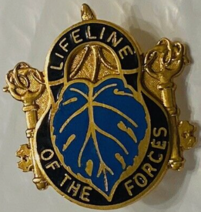 Знак 383-го квартирмейстерского батальона.