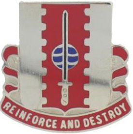 Знак 386-го инженерного батальона.