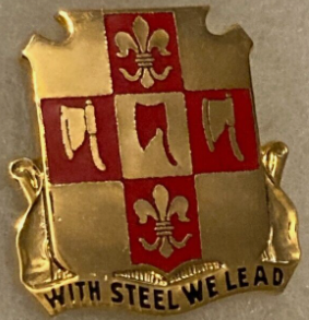 Знак 534-го бронетанкового дивизиона полевой артиллерии.