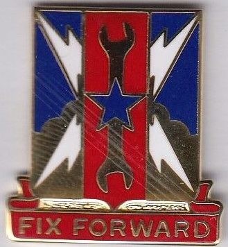 Знак 449-й батальона поддержки армии.