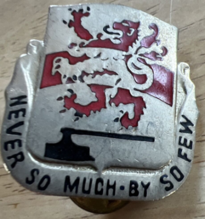 Знаки 458-го инженерного батальона.