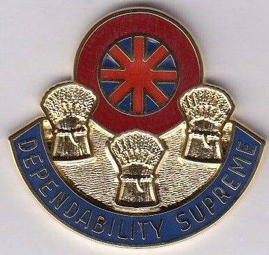 Знак 462-го транспортного батальона. 