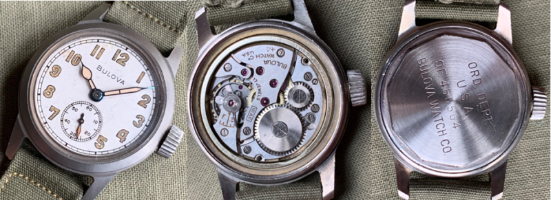 Часы Bulova ORD. DEPT. для пехоты.