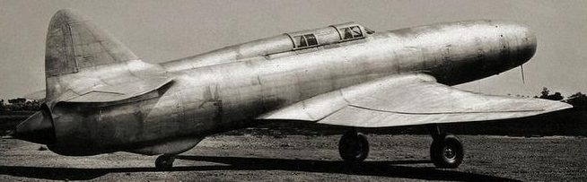 Опытный реактивный истребитель итальянского производства - Campini-Caproni CC.2.