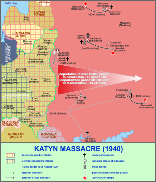 Депортация поляков в 1940 году.