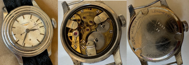 Военные часы компании Longines.