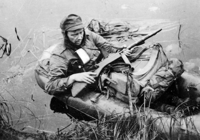 Боец 4-го отдельного батальона.