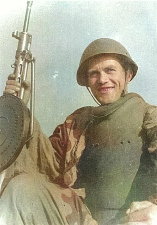 Воины 1-го ШИСБр. 1-й Белорусский фронт, лето 1944 г.