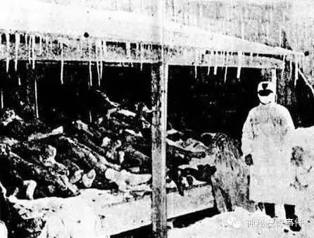 Человеческие останки после медицинских экспериментов в отряде №731.