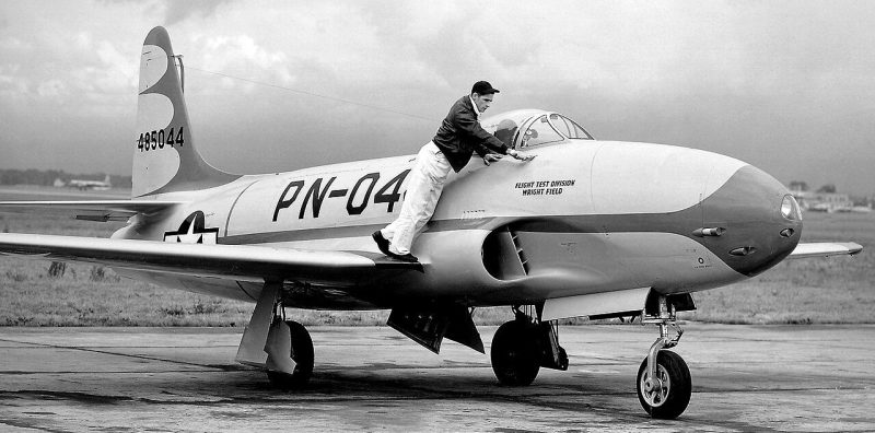 Реактивный истребитель Lockheed Р-80 «Shooting Star».