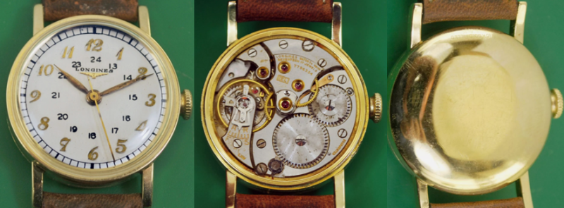 Военные часы компании Longines.