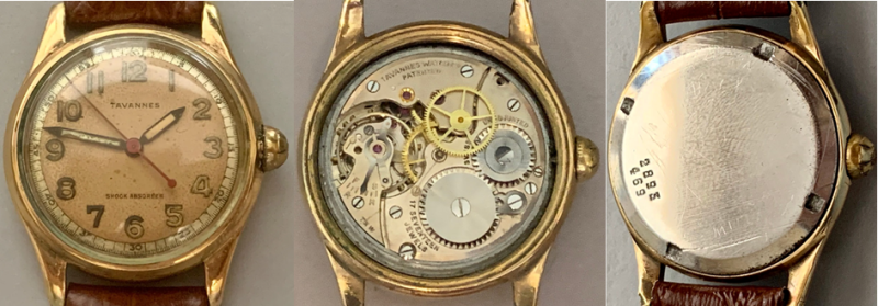 Наручные часы Cyma Tavannes.