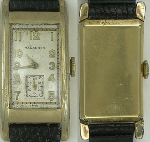 Наручные часы Cyma Tavannes.