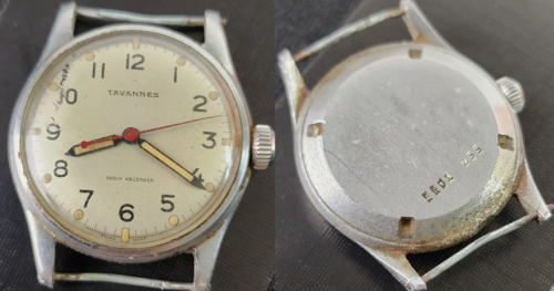 Наручные часы Tavannes Shock Absorber.