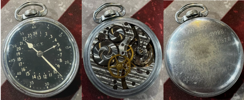 Карманные часы ВВС Hamilton GCT.