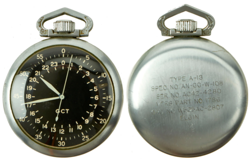 Карманные часы ВВС Hamilton GCT.