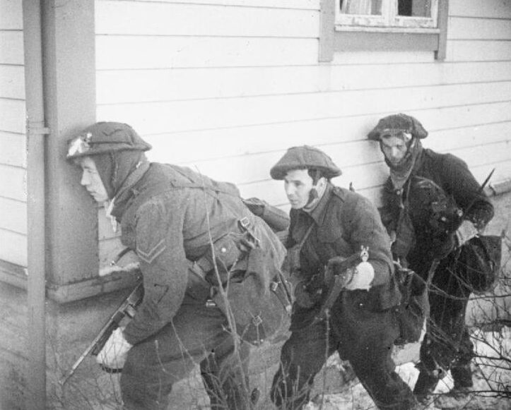 Британские коммандос в операции «Стрельба из лука».